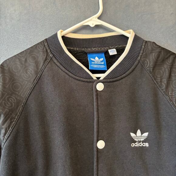 Vintage 1996 Adidas Letterman Jacket Varsity Soccer Bomber Athletic Varsity Rare - Picture 8 of 12